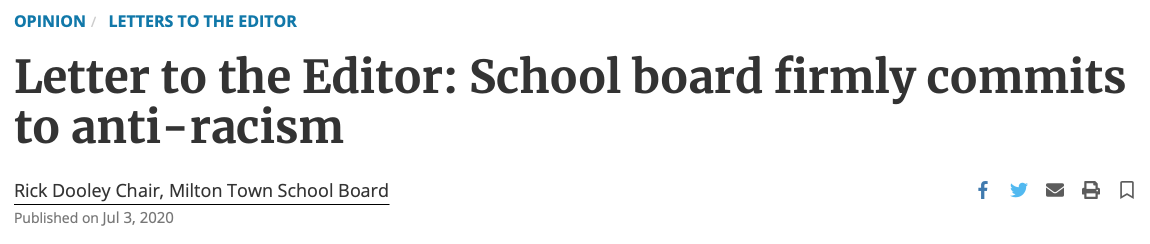 Opinion Headline